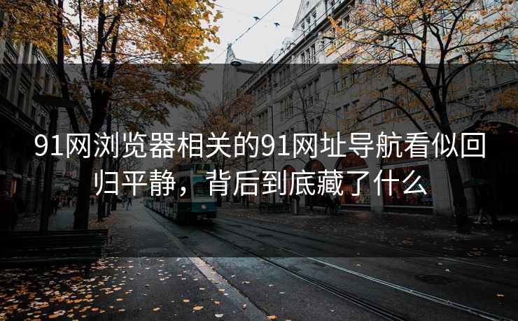 91网浏览器相关的91网址导航看似回归平静，背后到底藏了什么